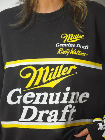 Miller Genuine Draft Rusty Wallace Sweatshirt