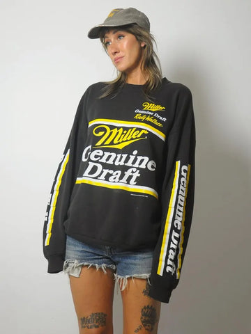 Miller Genuine Draft Rusty Wallace Sweatshirt