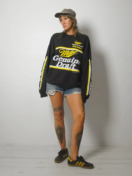 Miller Genuine Draft Rusty Wallace Sweatshirt