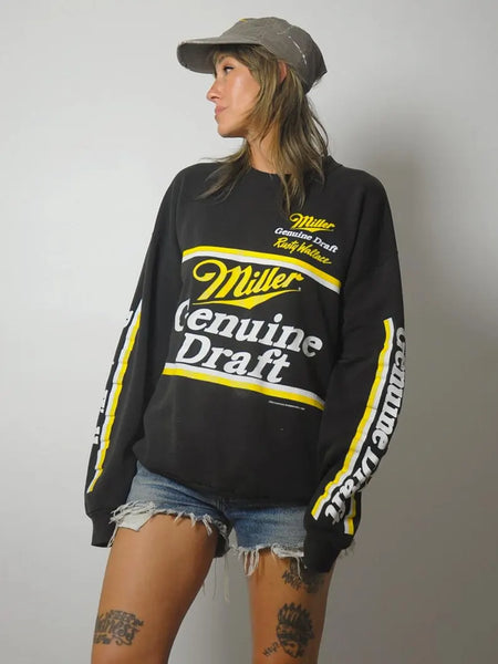 Miller Genuine Draft Rusty Wallace Sweatshirt