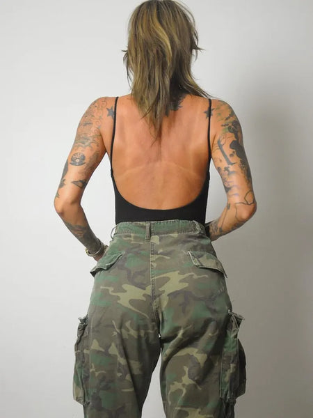 80's Military Camouflage Pants