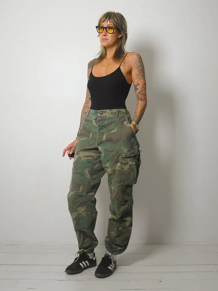 80's Military Camouflage Pants
