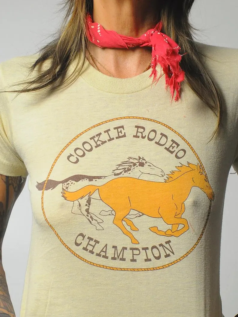 1980's Cookie Rodeo Champion Tee