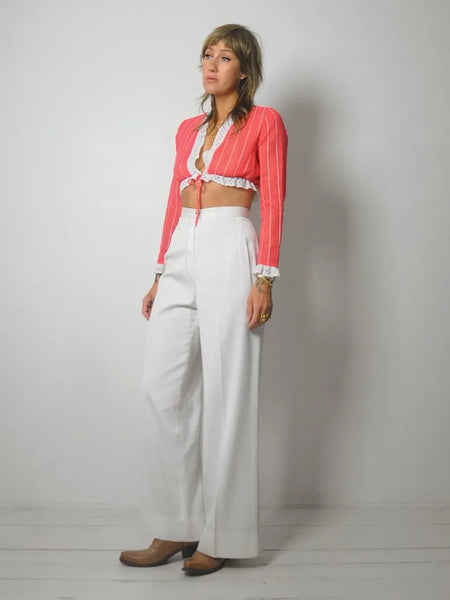 1970's Zig Zag Seam Bell Bottoms