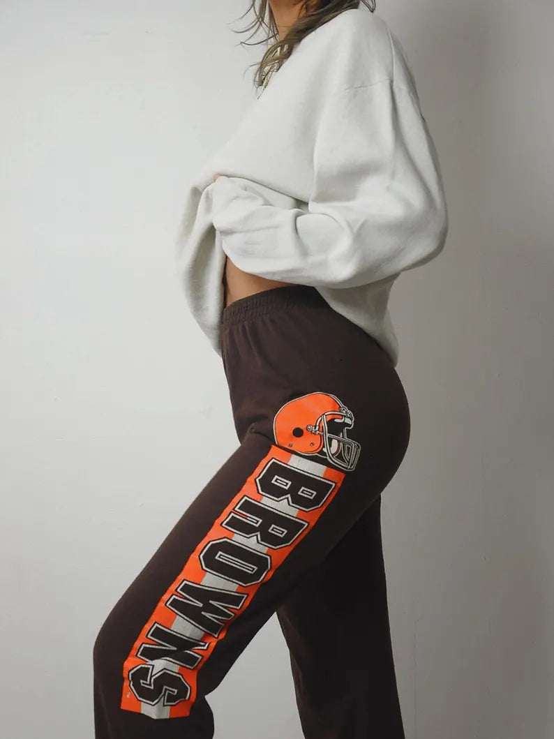 1980's Browns Football Sweatpants