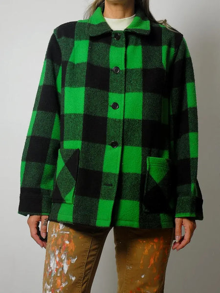 1950's Bemidji Plaid Wool Jacket