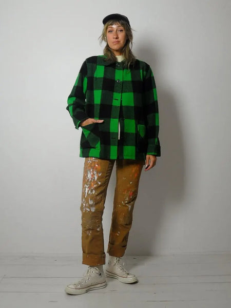 1950's Bemidji Plaid Wool Jacket