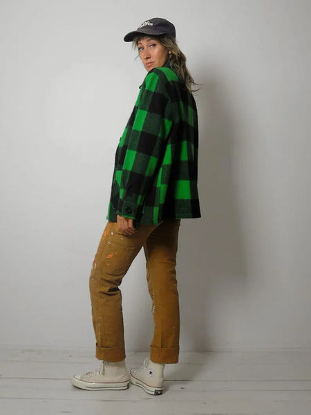 1950's Bemidji Plaid Wool Jacket