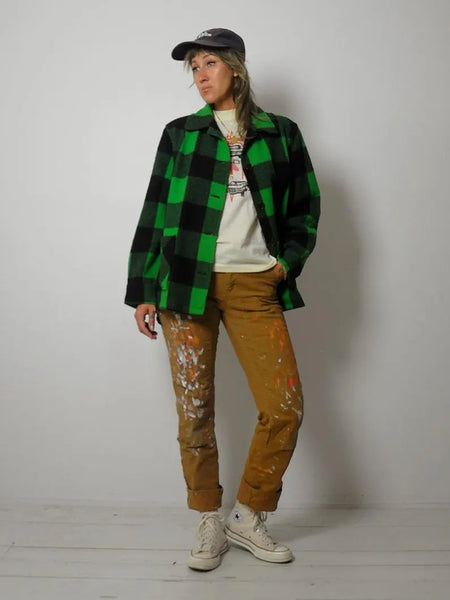 1950's Bemidji Plaid Wool Jacket