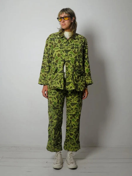 1970's Duck Hunt Camo Pant Set