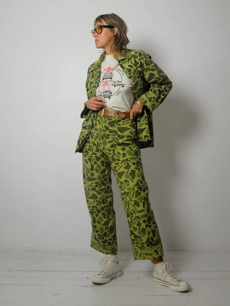 1970's Duck Hunt Camo Pant Set