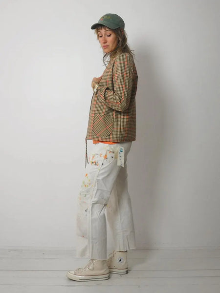 1970's Deadstock Plaid Jacket
