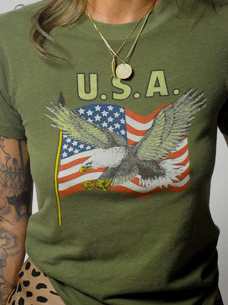 1970's USA Eagle Tee