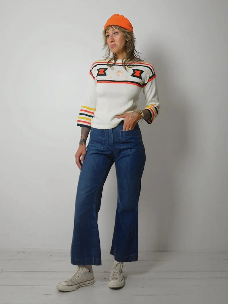 1970's Bell Sleeve Sweater