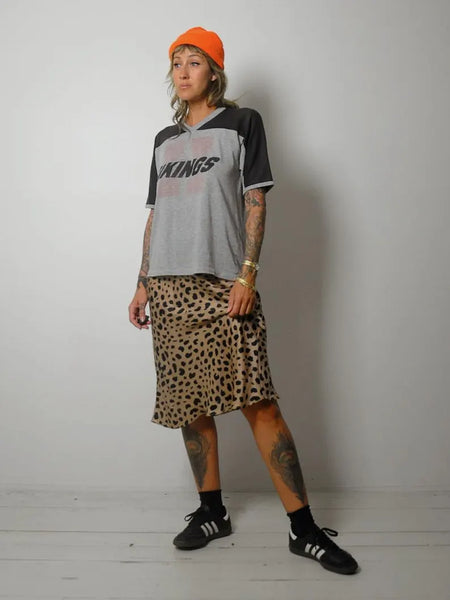 1980's Thin Vikings Ringer Tee