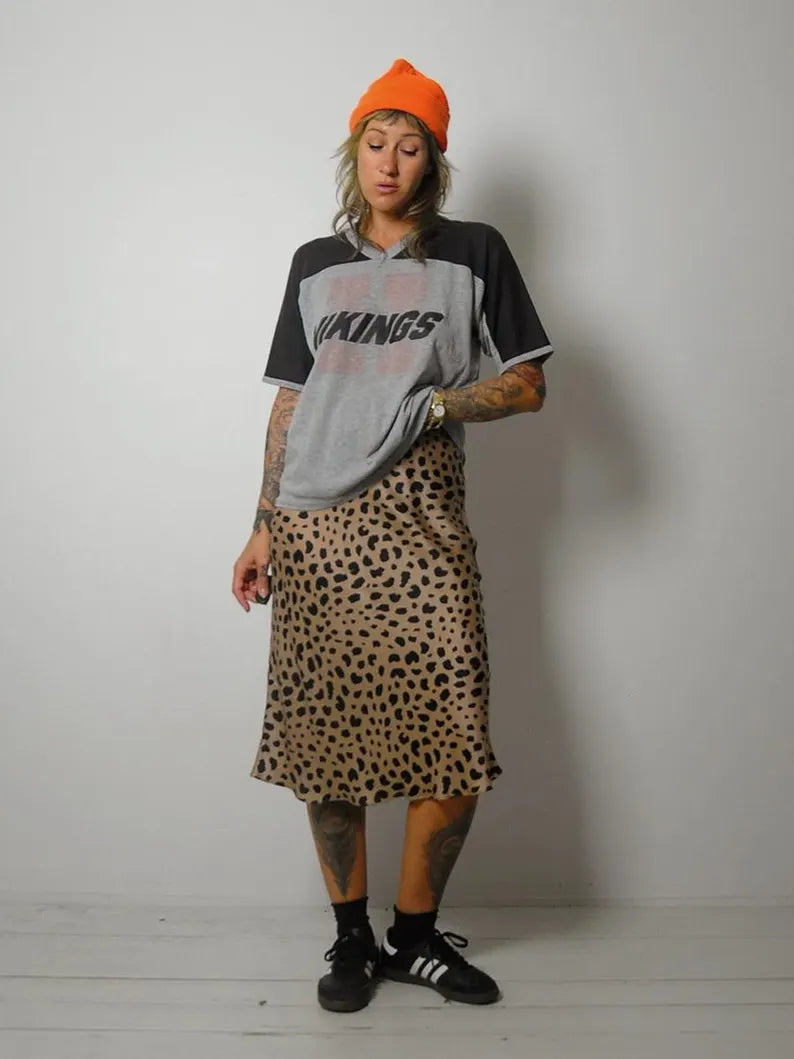 1980's Thin Vikings Ringer Tee