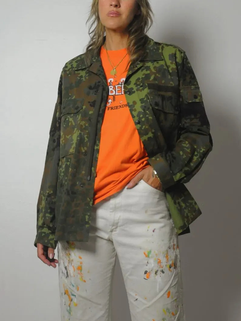 German Flecktarn Camo Jacket