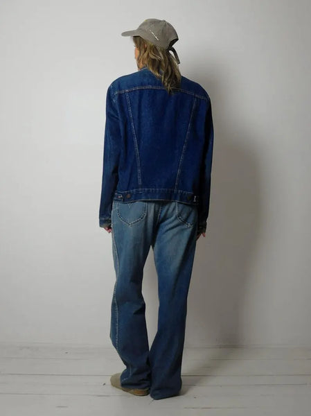 80's Faded Rustler Jean Jacket