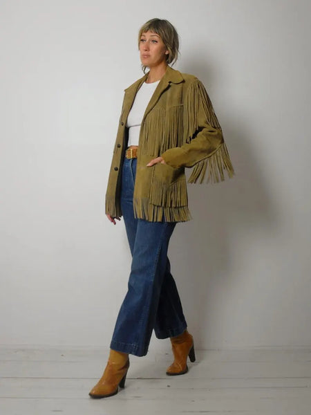1960's Suede Fringe Jacket