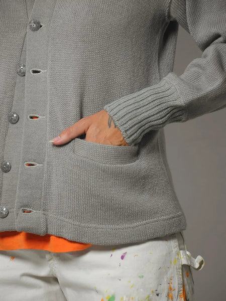 1950's Wool Grey Cardigan