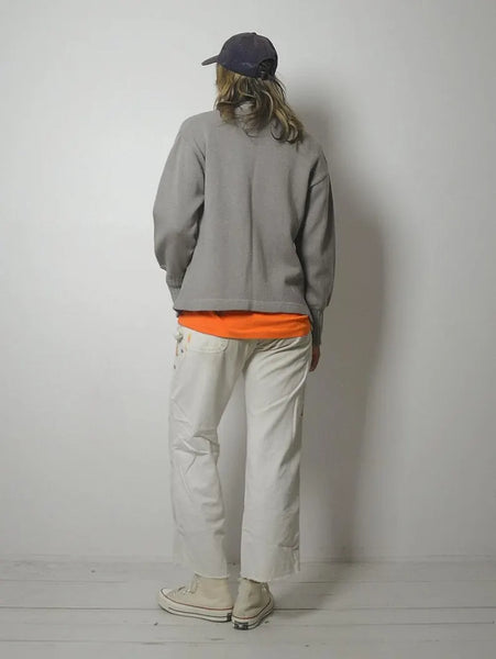 1950's Wool Grey Cardigan