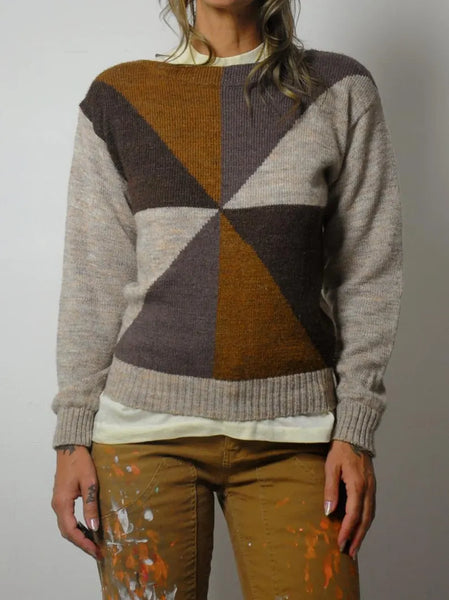 1980's Colorblock Sweater