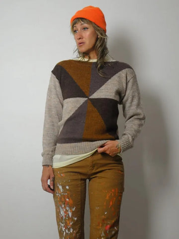 1980's Colorblock Sweater