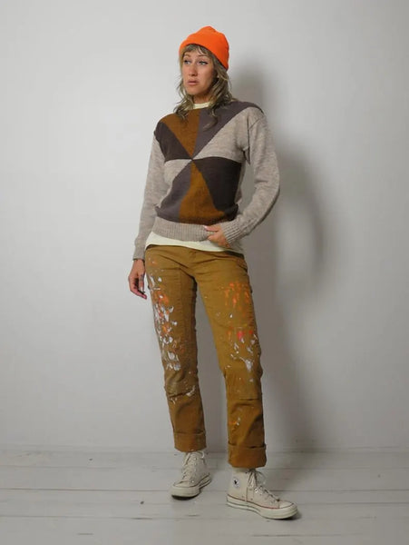 1980's Colorblock Sweater
