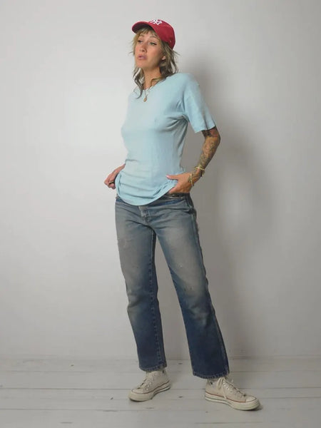 70's Tissue Thin Distressed Tee