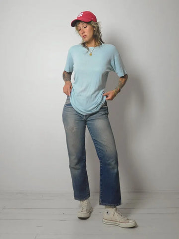 70's Tissue Thin Distressed Tee