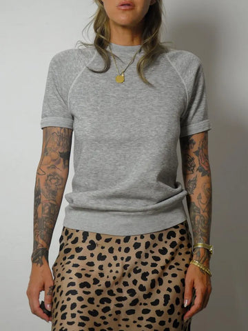 80's Tri-Blend Gray Sweatshirt