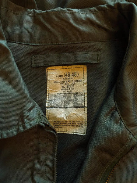 1980's Military Flight Bomber Jacket