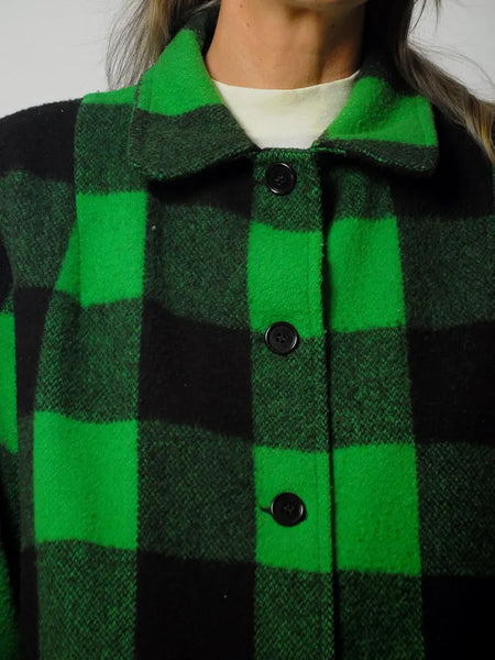 1950's Bemidji Plaid Wool Jacket