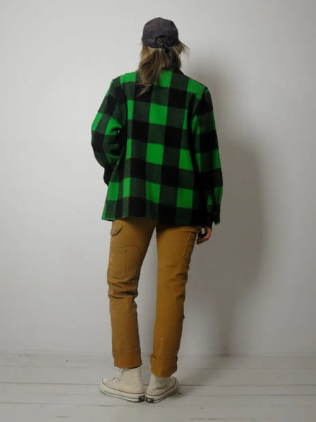 1950's Bemidji Plaid Wool Jacket
