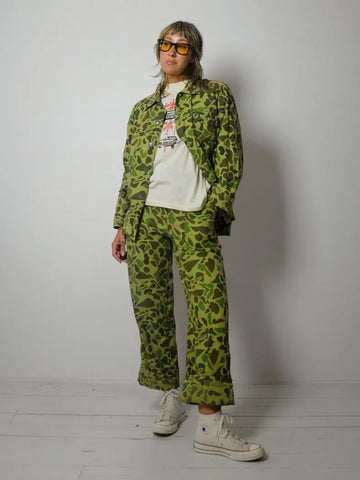1970's Duck Hunt Camo Pant Set