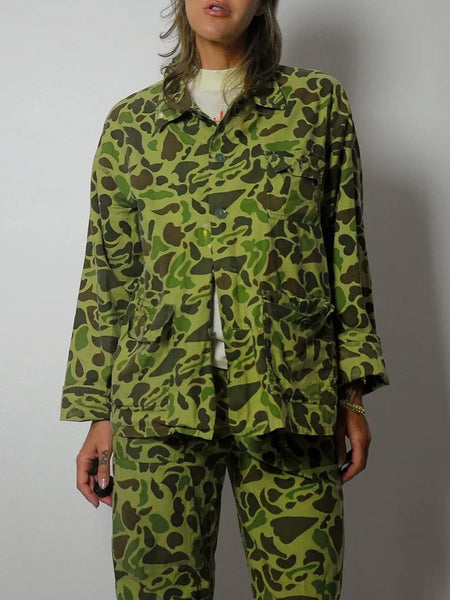 1970's Duck Hunt Camo Pant Set