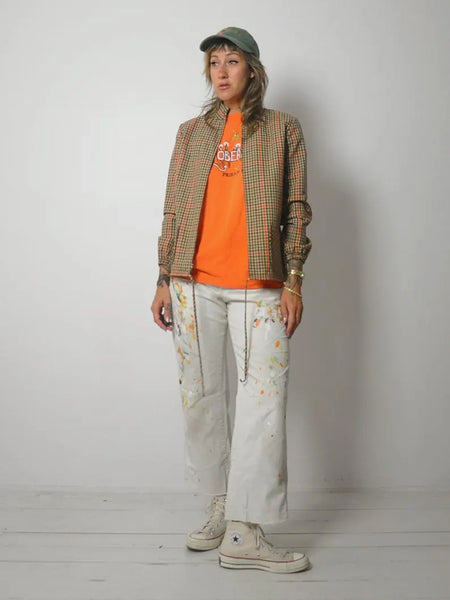 1970's Deadstock Plaid Jacket
