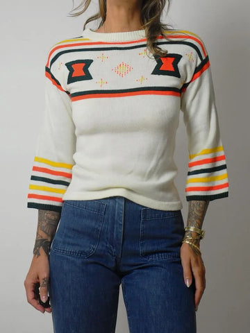 1970's Bell Sleeve Sweater