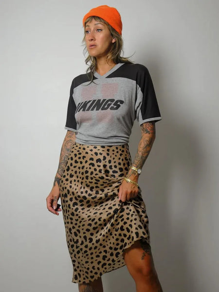 1980's Thin Vikings Ringer Tee