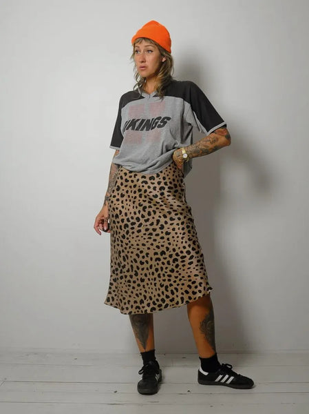 1980's Thin Vikings Ringer Tee