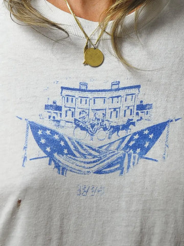 70's Thin & Faded 1776 T-shirt