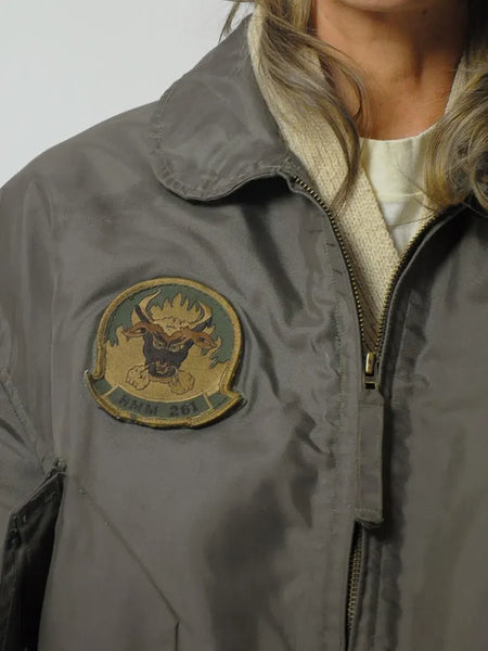 1980's Military Flight Bomber Jacket