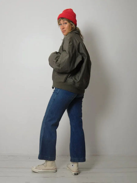1980's Military Flight Bomber Jacket
