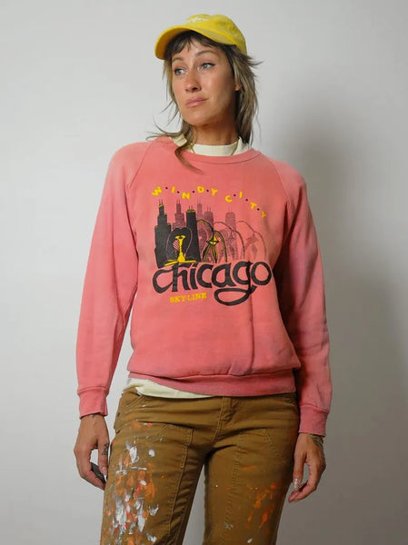 1980's Chicago Skyline Sweatshirt