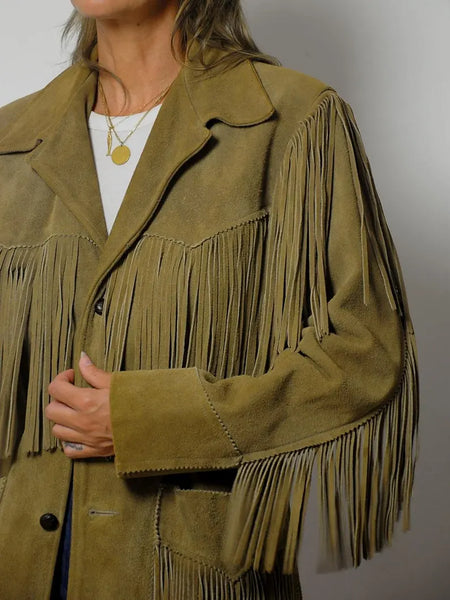 1960's Suede Fringe Jacket