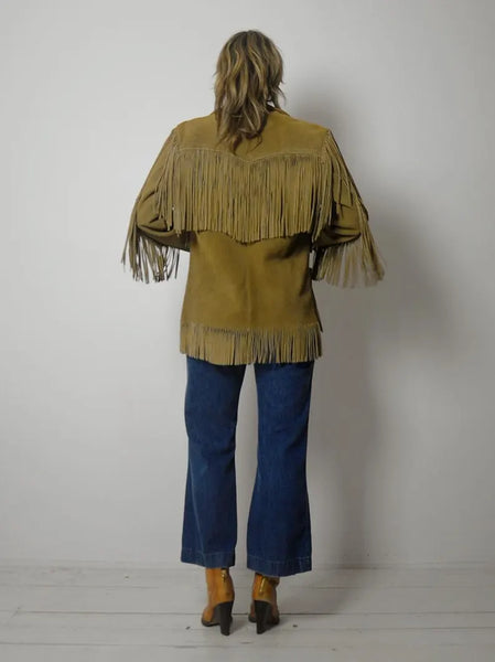 1960's Suede Fringe Jacket