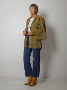 1960's Suede Fringe Jacket