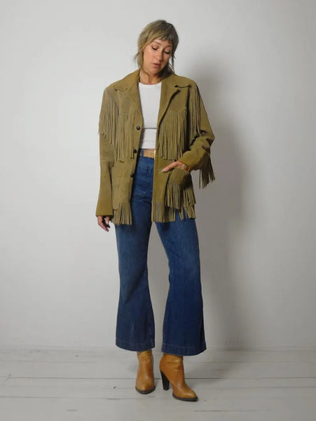 1960's Suede Fringe Jacket