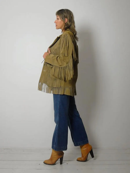 1960's Suede Fringe Jacket