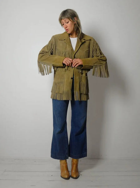 1960's Suede Fringe Jacket